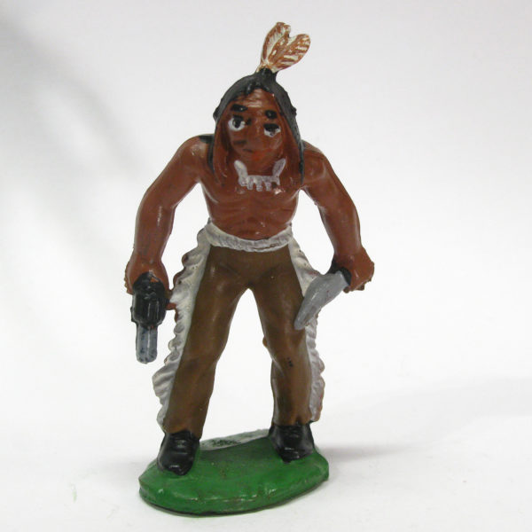 04447 Kat.Nr.:044Bc "Pawnee Killer" PVC dunkelbraun