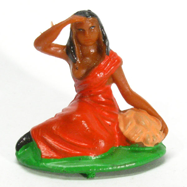 09512 Kat.Nr.:095C7 "Sacajawea" - rot - RARITÄT
