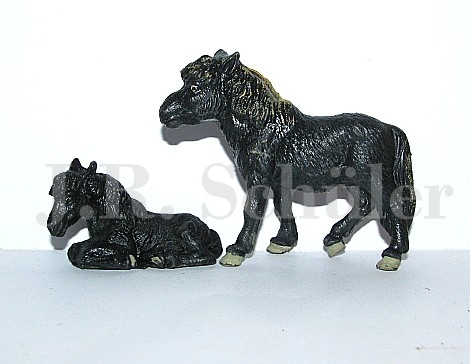 1703G Shetlandpony, 2teilig -R.Mahr/PLAHO/Marolin