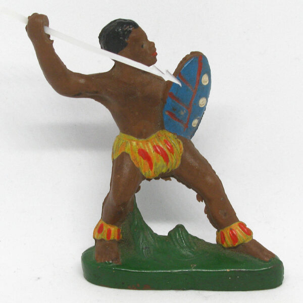 AA066 - 45. Afrikaner mit Schild - PGH Effelder - 70/80er