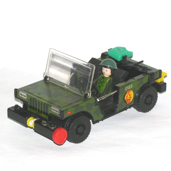 E0007 JEEP "NVA" tarnfarben (2farbig) 2.Ausf. mit OVP – Bild 2