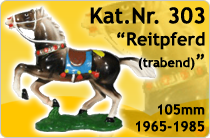 Kat.Nr.: 303"Reitpferd, trabend"