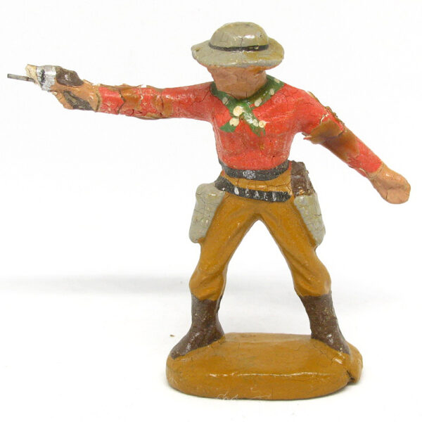 RH79-02 Cowboy mit Revolver schießend