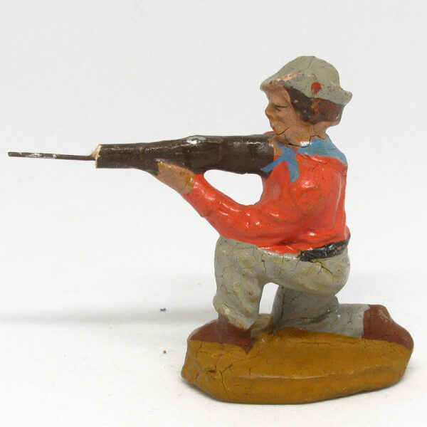 RH88-04 Cowboy kniened schießend